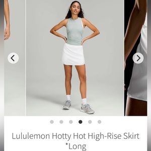 Lululemon Hotty Hot Tennis Skirt *Long*